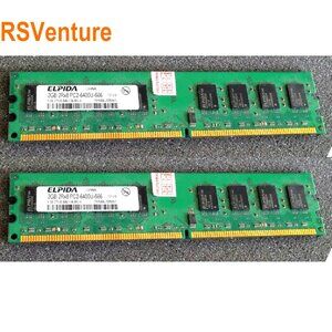 RAM - Elpida 2x2GB EBE21UE8AEFA-8G-E